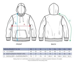 Maattabel Clique Hoodie Basic